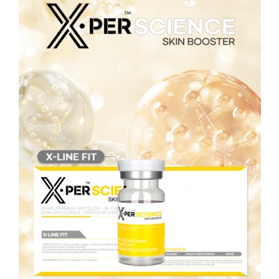 [엑스퍼사이언스] 스킨부스터 엑스퍼 라인핏 X-LINE FIT V라인윤곽 & 바디라인핏 with. 엑스퍼젯 앰플(10ml x 5vial)